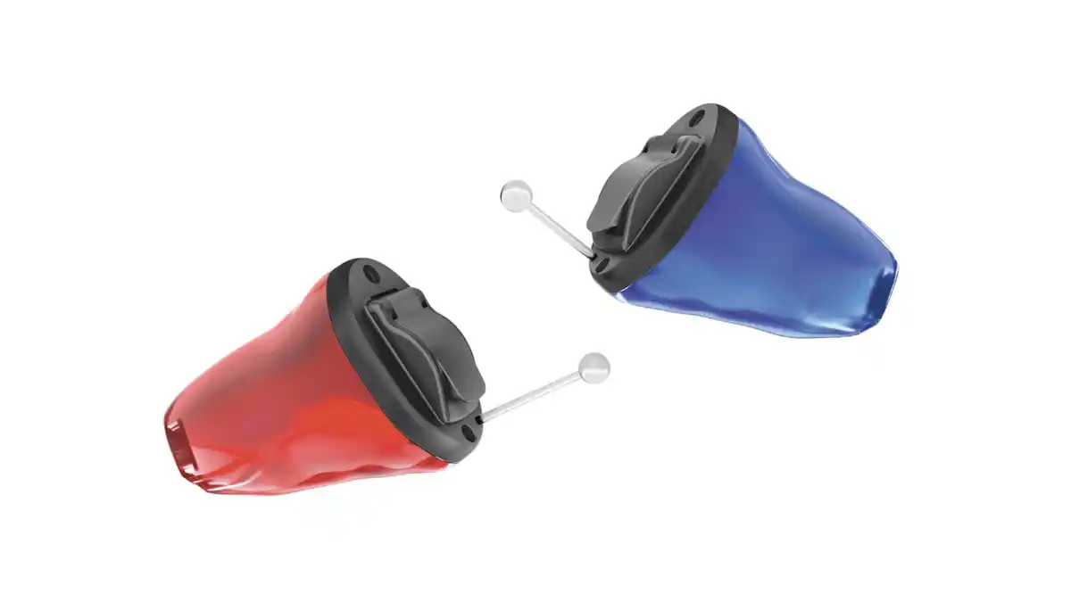 Signia Insio IX CIC hearing aids.