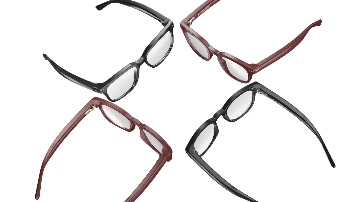 Different styles, colors, and sizes of Nuance Audio Glasses will be available.