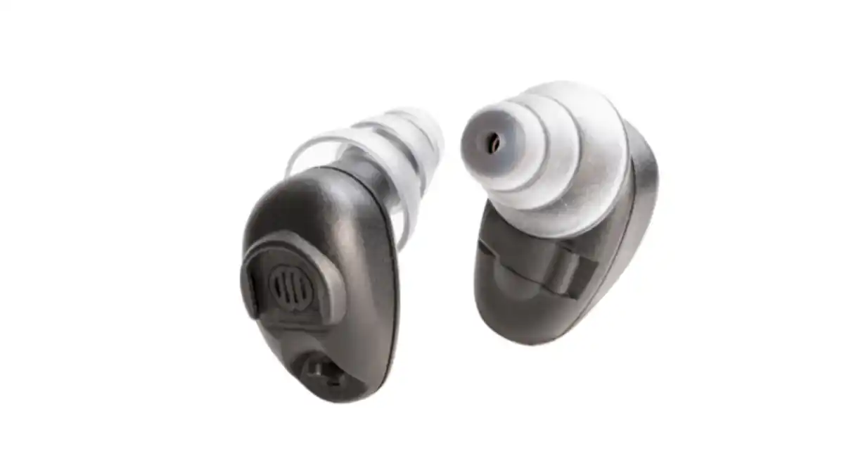 Lucid Enlite is a basic in-the-ear OTC hearing aid with a two-position switch for lower or higher volume levels.