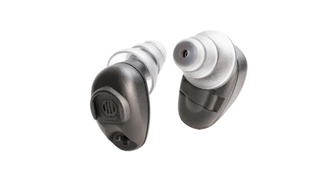 Lucid Enlite is a basic in-the-ear OTC hearing aid with a two-position switch for lower or higher volume levels.