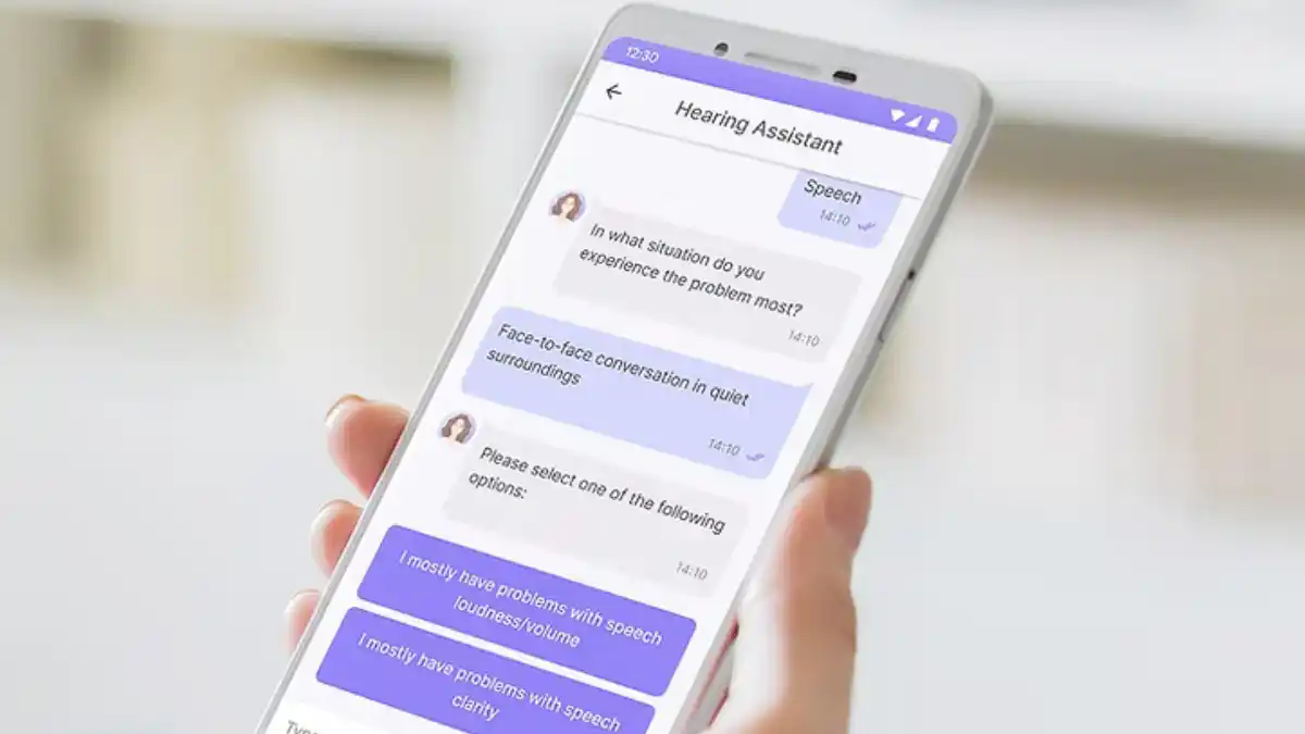 Die Tuned App verfügt über einen fortschrittlichen AI Hearing Assistant, der entwickelt wurde, um audiologische Probleme aus der Praxis zu bewältigen und Echtzeitlösungen mit hoher Genauigkeit bereitzustellen.