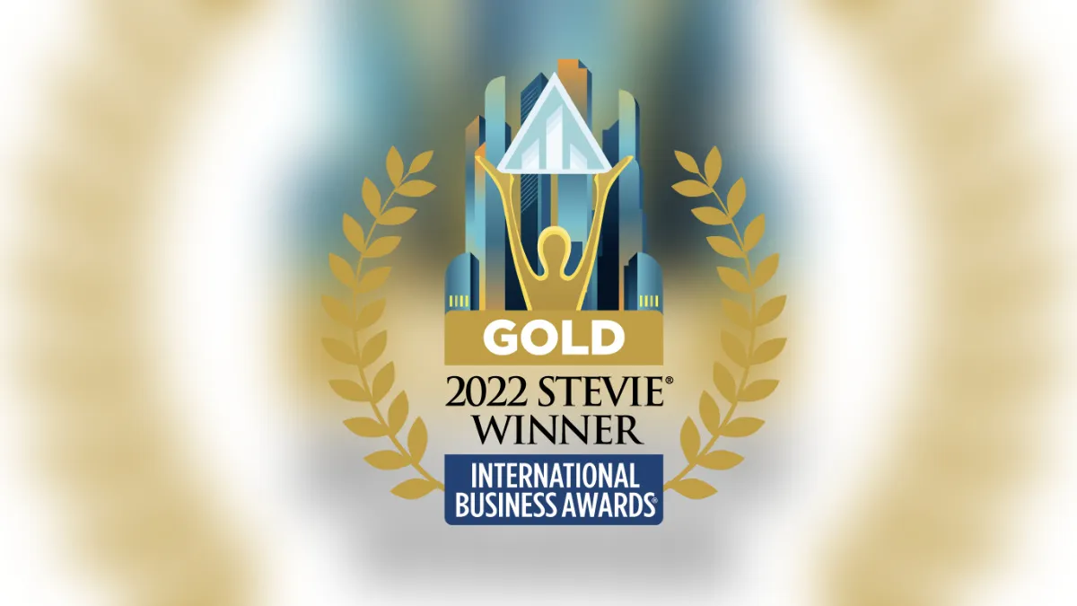 The Gold Stevie Award is one of the world's premier business accolades.