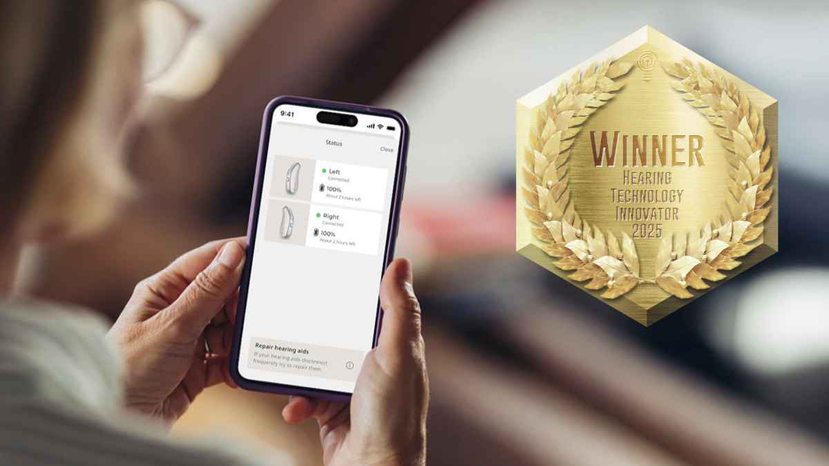 Widex Allure App and Compass Cloud Win 2025 Hearing Technology Innovator Awards