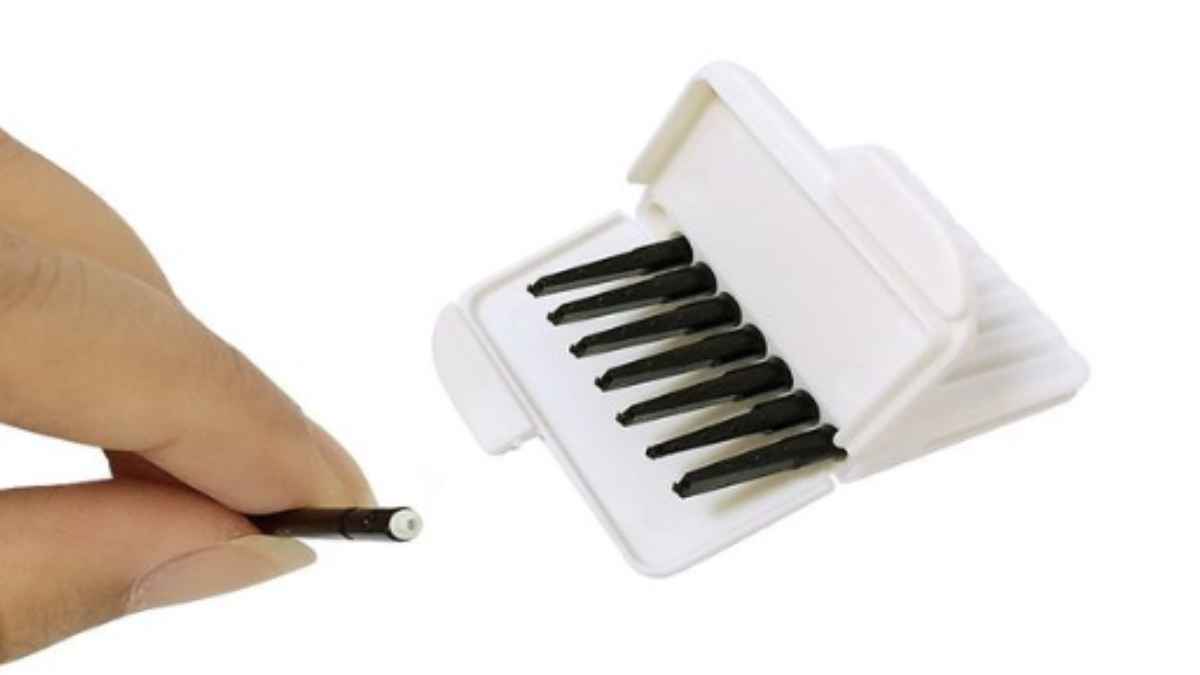 Typically, each wax guard comes with a dual-function tool: a removal end for pulling out the old guard, and an insertion end that allows you to install the new filter. 
