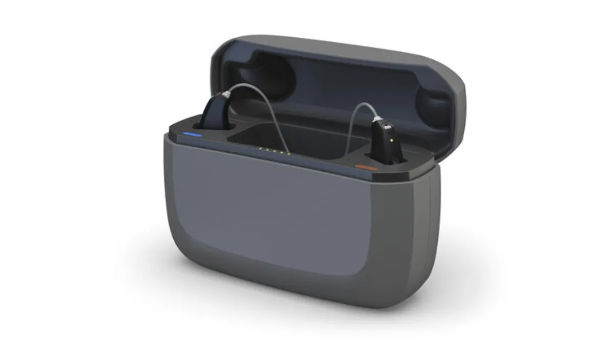 The Jabra Enhance Pro 20 Premium Charger.