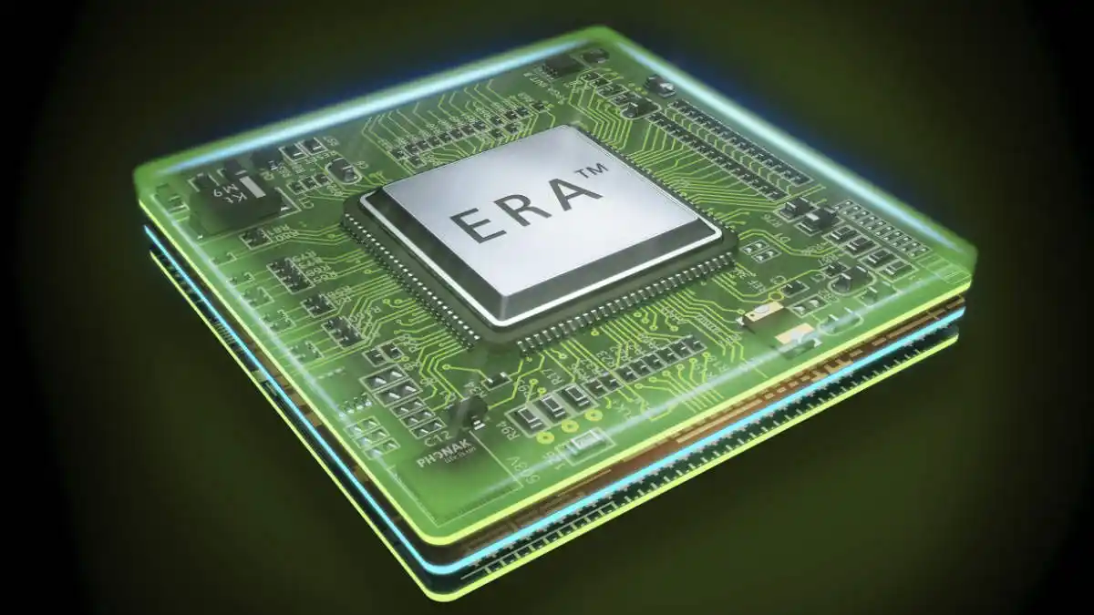 All hearing aids in the Infinio product portfolio use the ERA chip.
