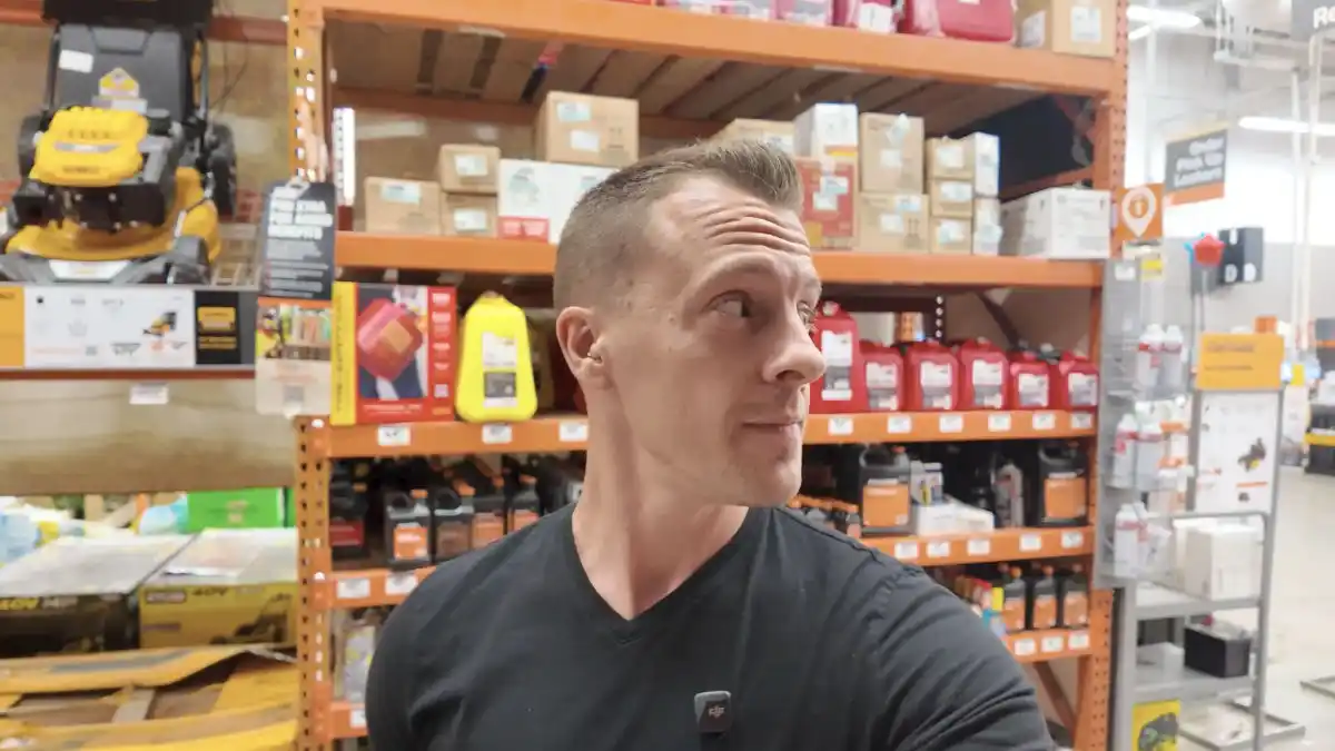 Testing out Audien Atom Pro 2 in a large hardware store.