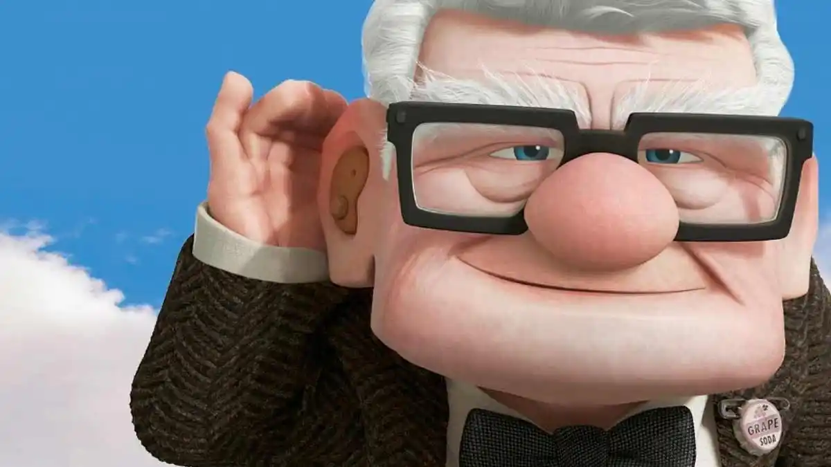 Carl Fredricksen aus dem Pixar-Film Up