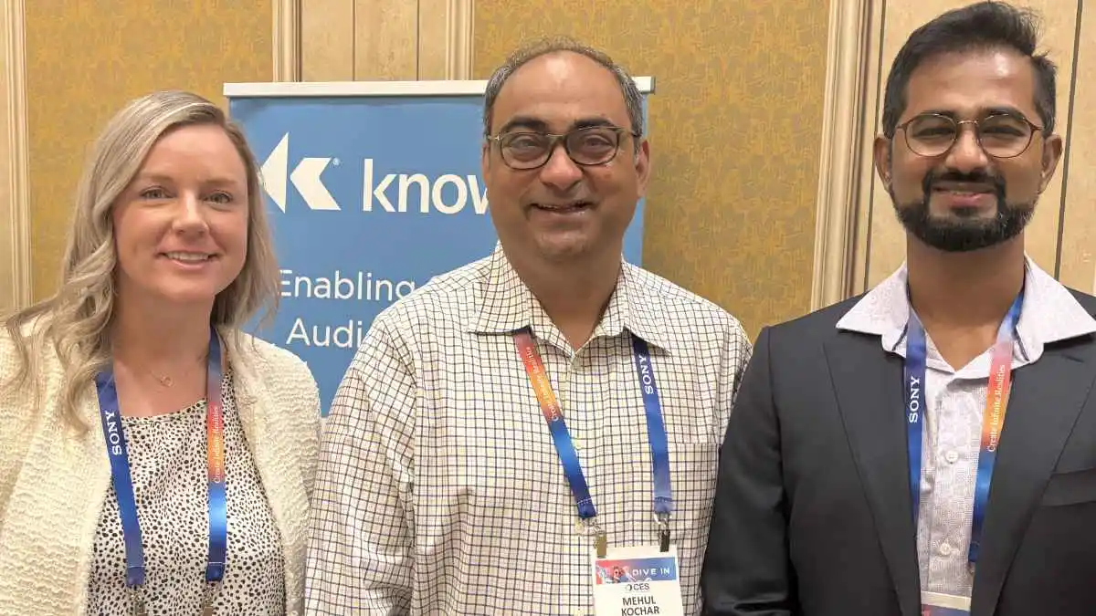 Last year at CES 2025, HearingTracker visited with Alexandra Crabb, Mehul Kochar, and Kalyan Nadella at the Knowles suite.