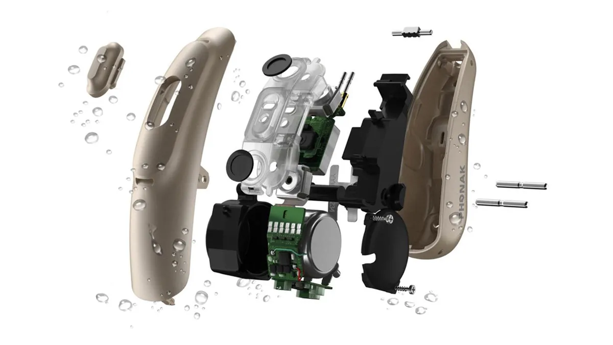 Many modern hearing aids now have an IP68 rating which is considered the "gold standard" for protection against moisture and debris; however, that does not make them impervious to the elements.