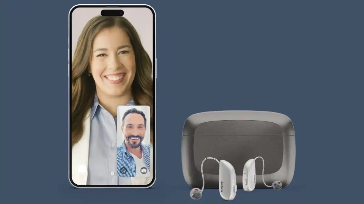 With the Jabra Enhance App, you can get telecare support from a hearing care professional.