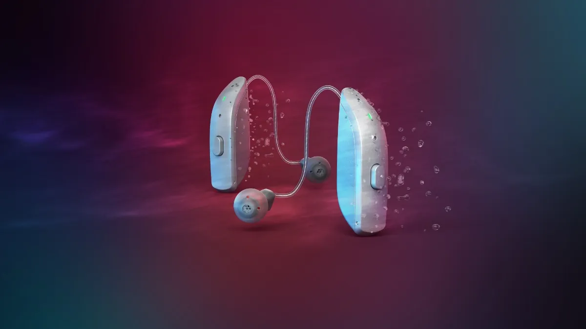 All ReSound OMNIA models have an IP68 rating, the highest waterproofing and dirt/debris rating possible for a hearing aid.