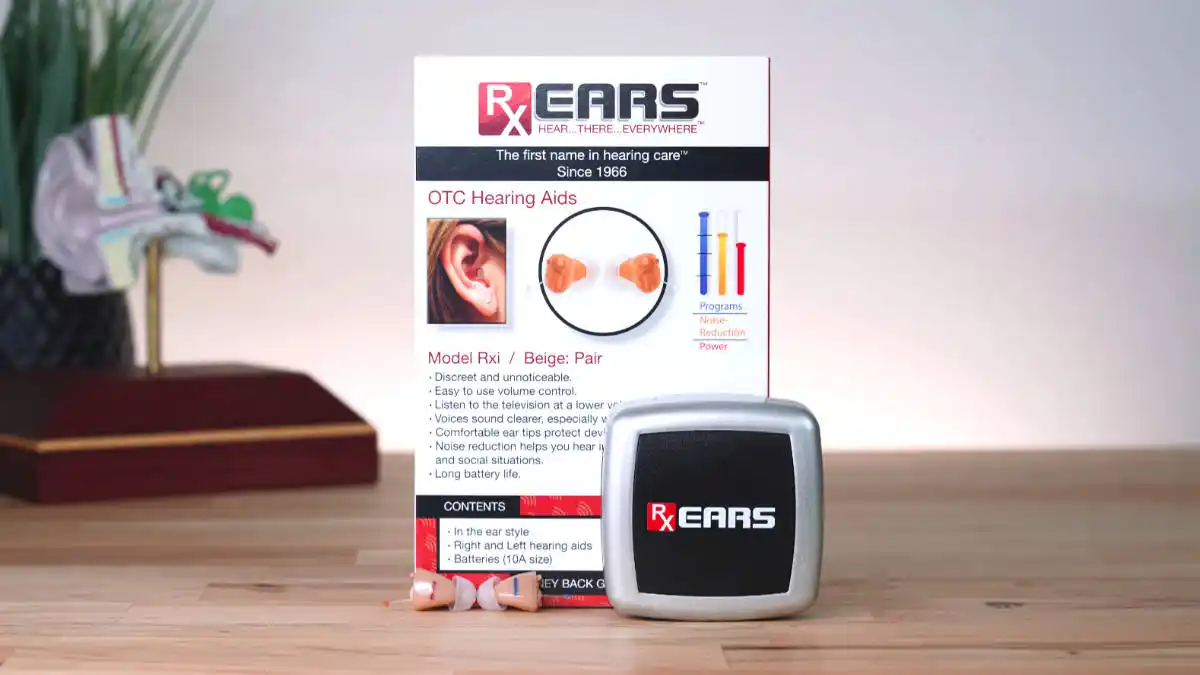 Persona Medical's RxEars Rxi hearing aids unboxing.