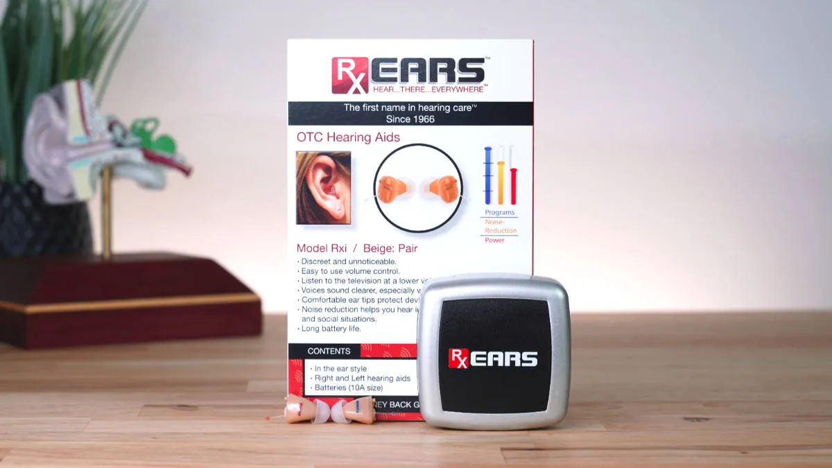 Persona Medical's RxEars Rxi hearing aids unboxing.