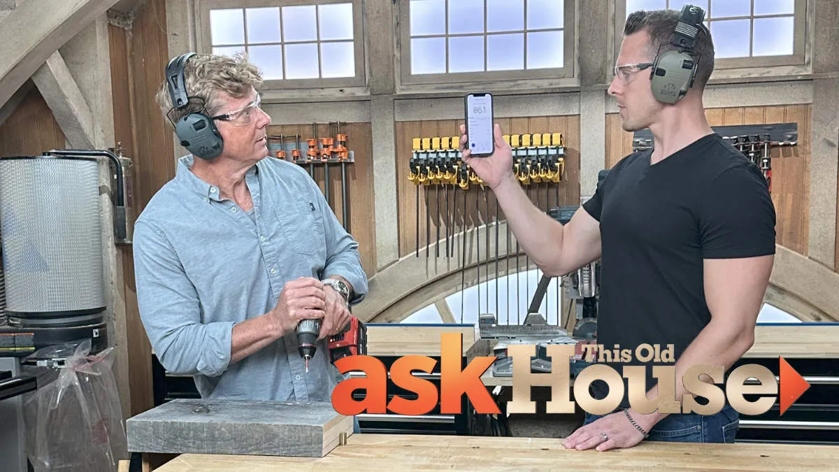 Ask This Old House host Kevin O'Connor and HearAdvisor's Steve Taddei, AuD, discuss hearing protection for DIYers.