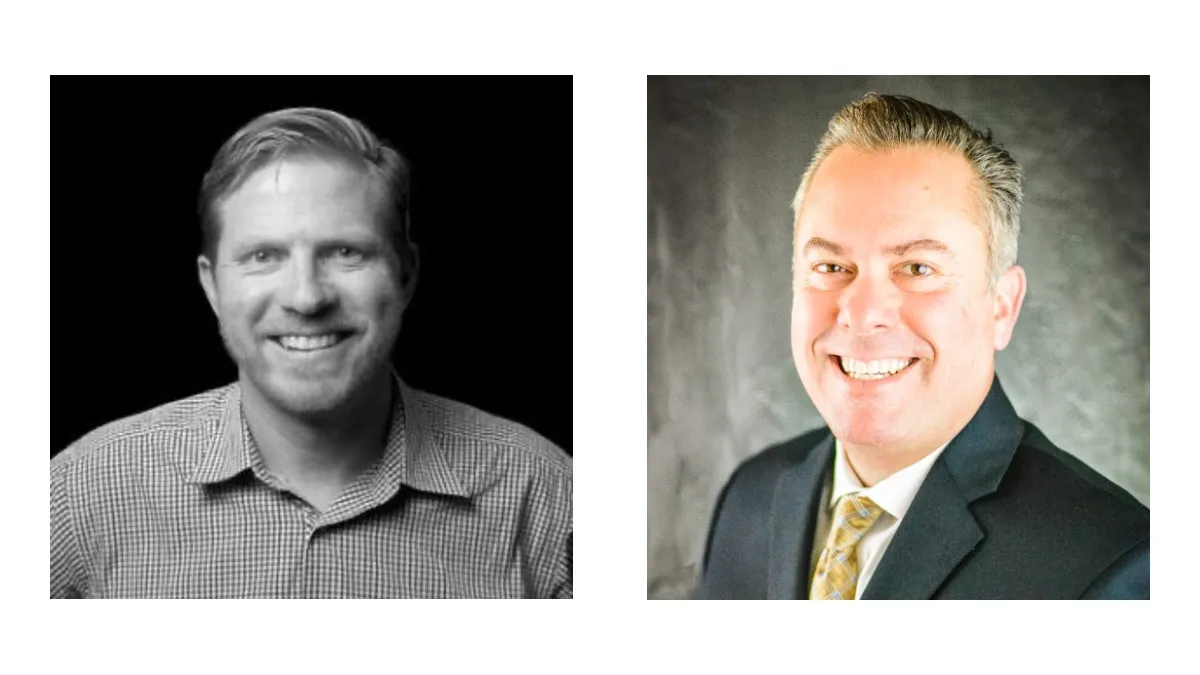 NuHeara Co-founder and Managing Director Justin Miller and CEO John Luna.