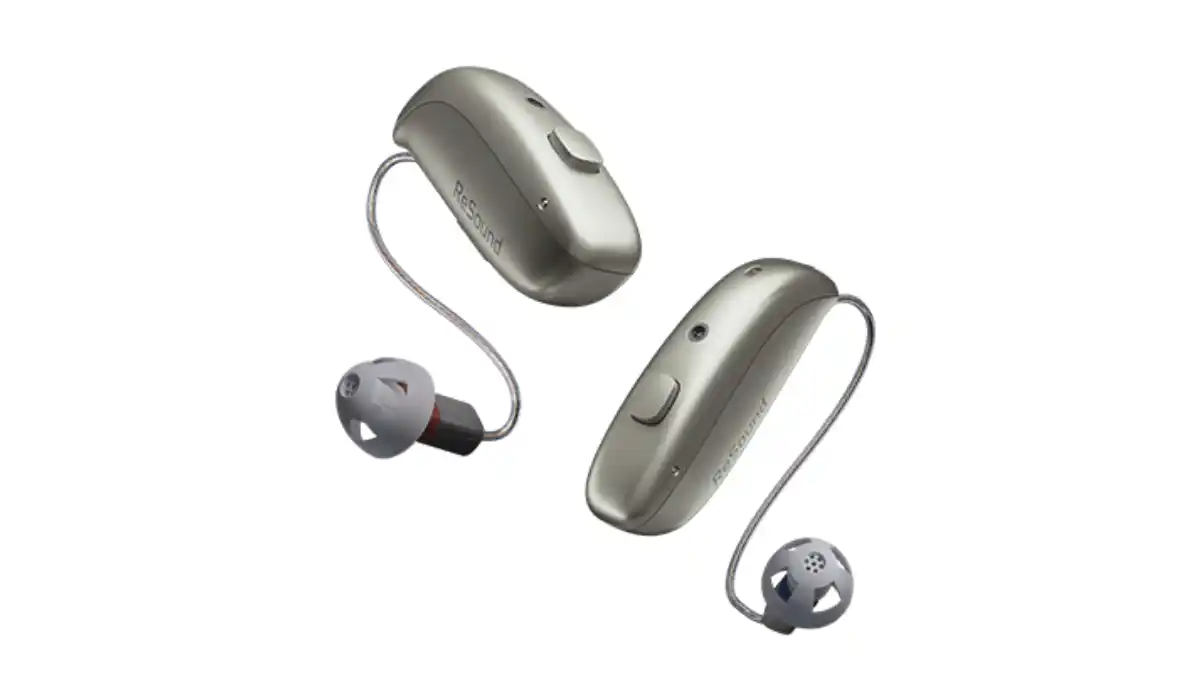 Savi mini receiver-in-ear (RIE) hearing aids