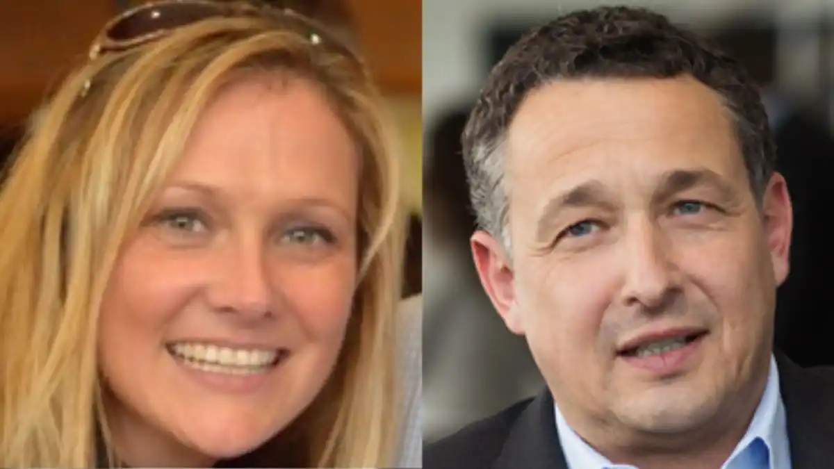 Manager of Audiology Leadership & Training Stacey Rich and Sonova Senior VP of Audiology & Health Innovation Stefan Launer.