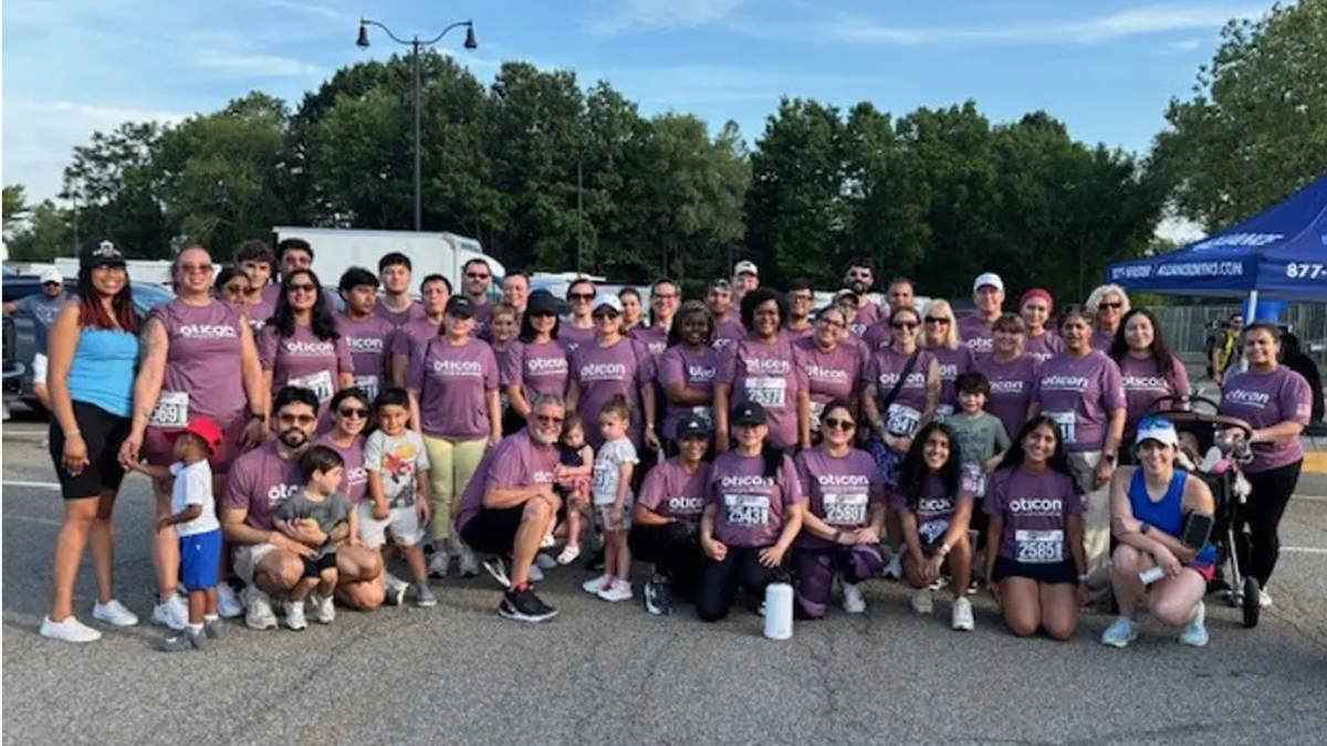Oticon Employees Support Veterans at Community Hope Flag Day 5K Fund Raiser
