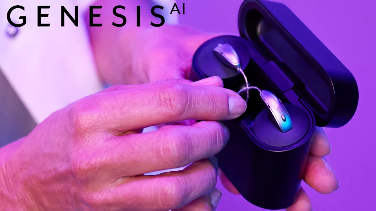 Starkey Genesis AI hearing aids.