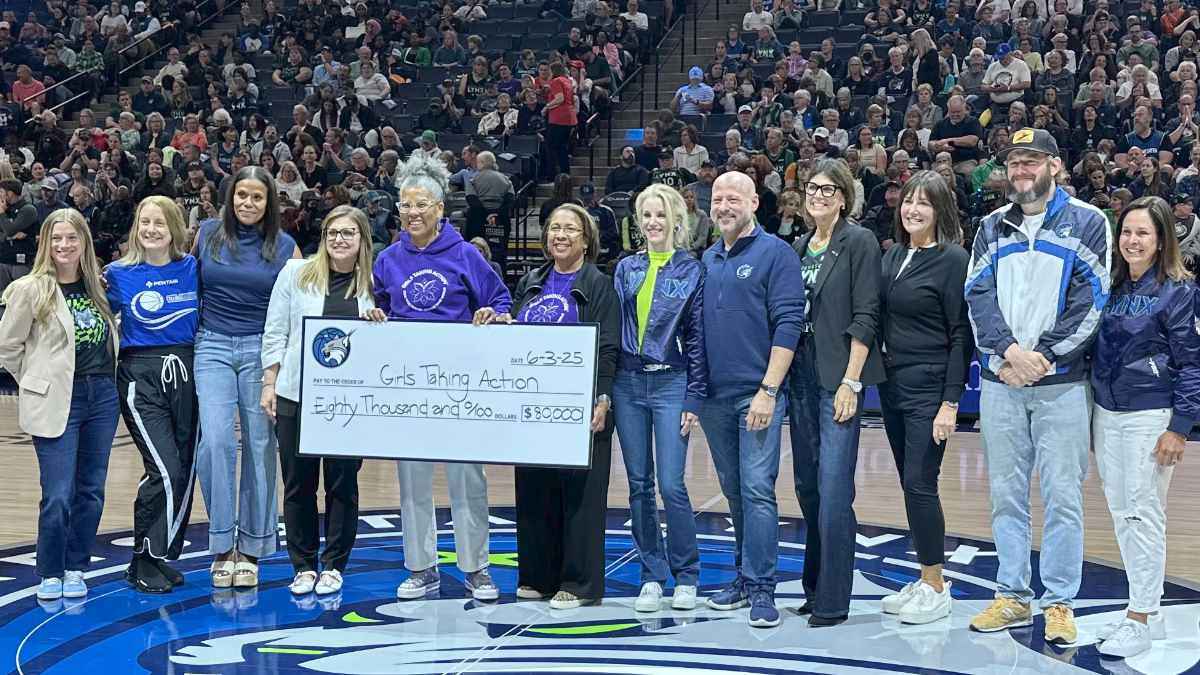 Starkey Celebrated at Minnesota Lynx Changemaker Night for Community Leadership and Partnership
