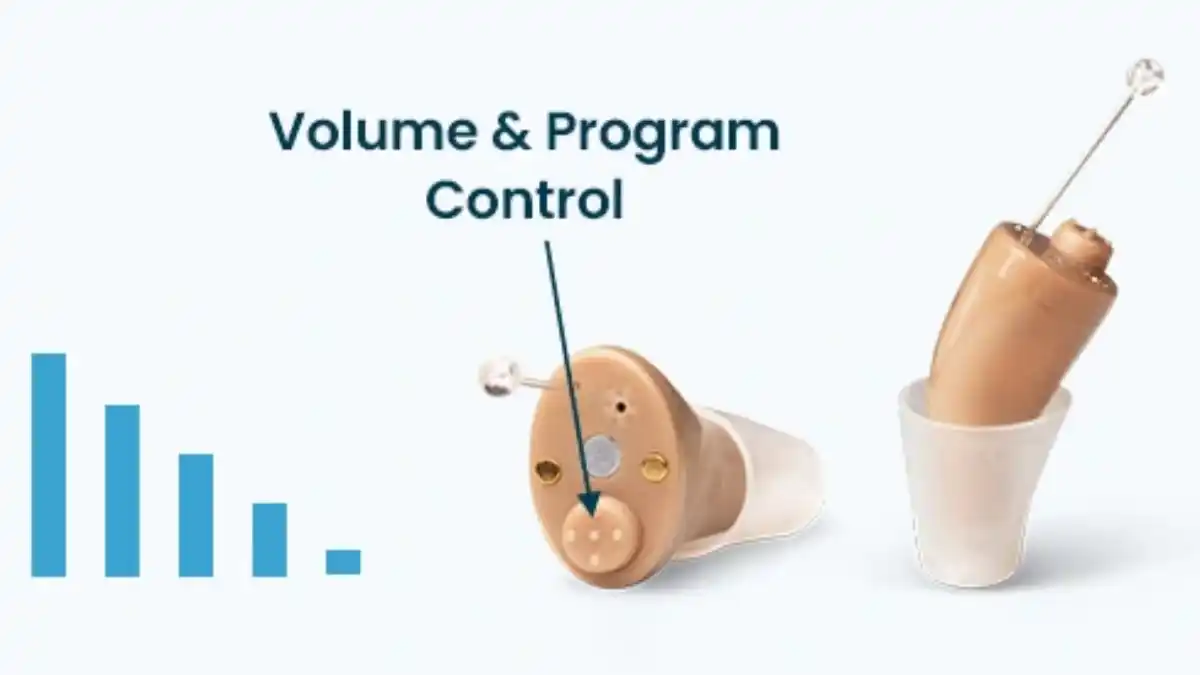 Controls for the Neo XS are relatively minimalist. A button on the faceplate changes the volume (short press) or the program setting (longer press). However, you need to do this for each hearing aid individually, and there is no available app or remote control. 