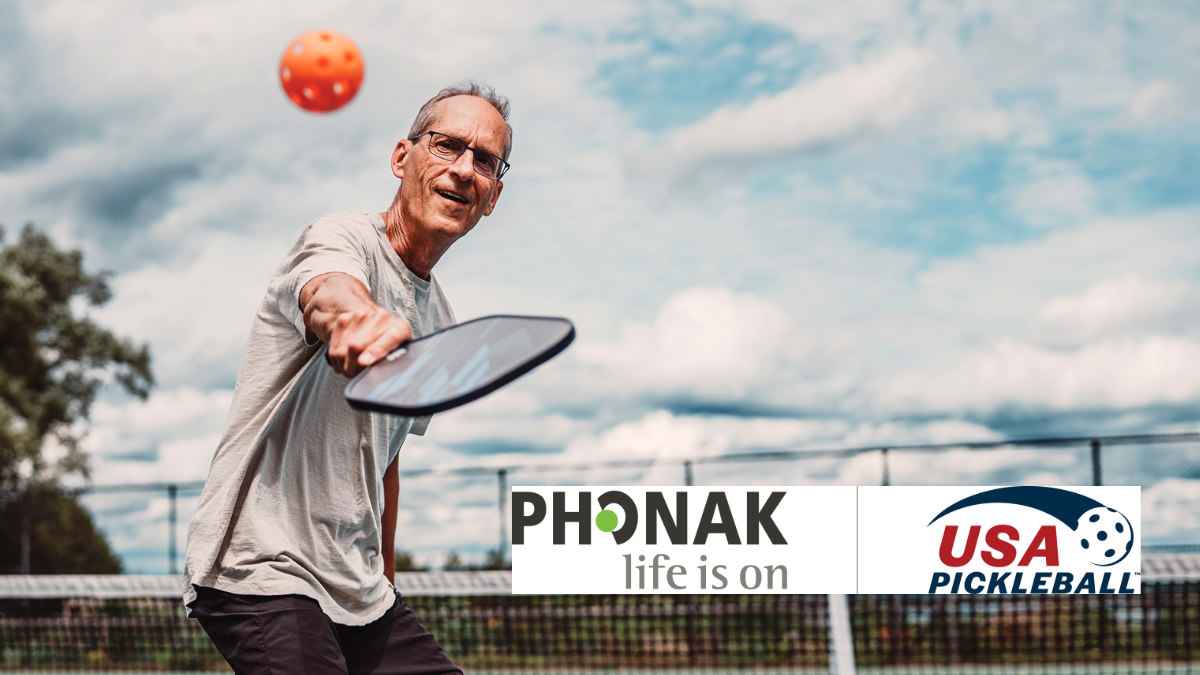 Phonak's “Hear to Win” with USA Pickleball Brings Hearing Healthcare Courtside