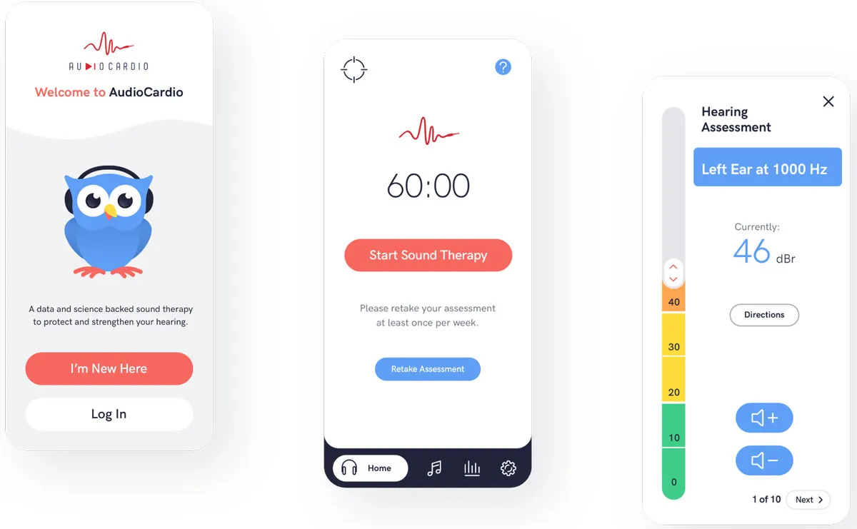 AudioCardio Screenshots