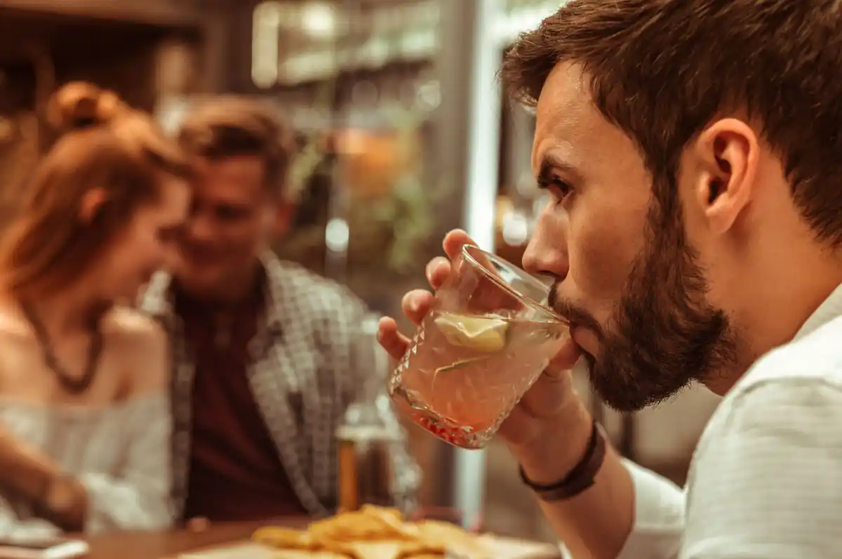 When you can't focus on the voice of interest in a crowd—often referred to as the cocktail party problem.