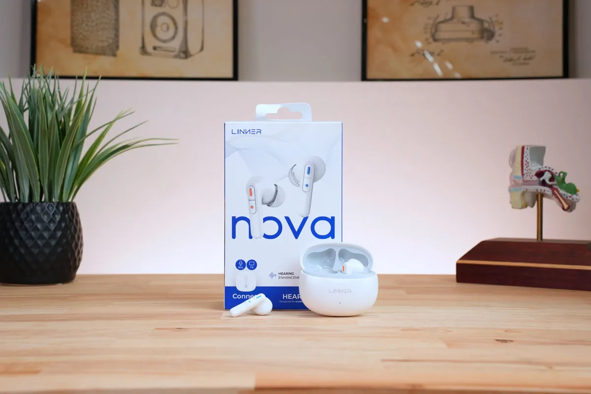 Linner Nova hearing aids with smartphone app