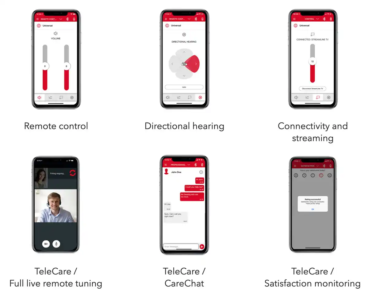 Signia Hearing Aid Smartphone App