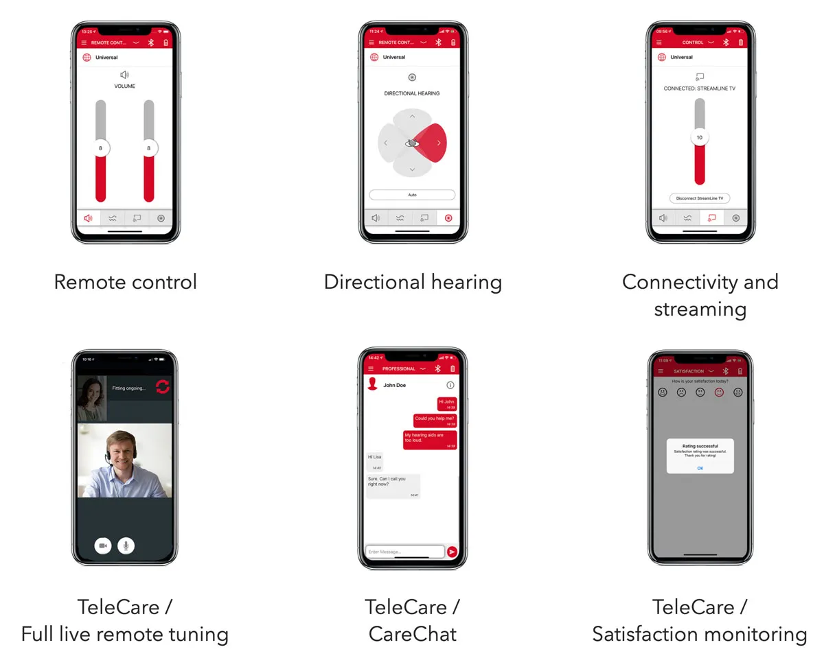 Signia Hearing Aid Smartphone App