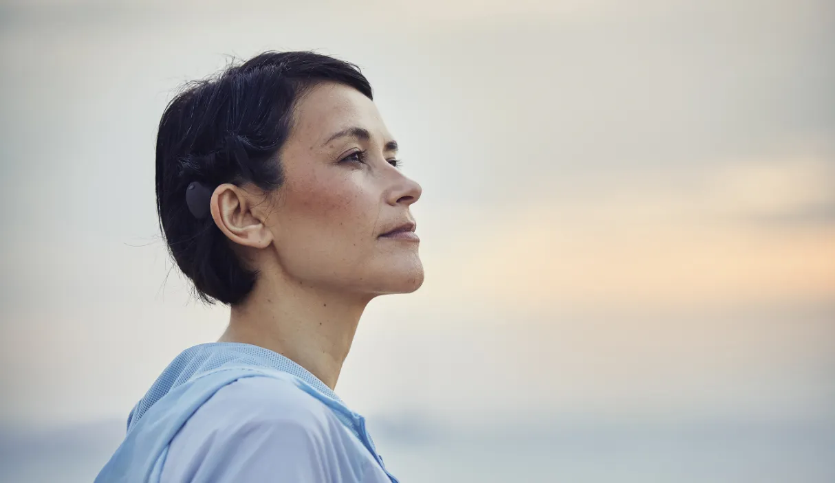 The Osia 2 is generally placed behind the ear and more in line with the opening of the ear canal than the Baha system.