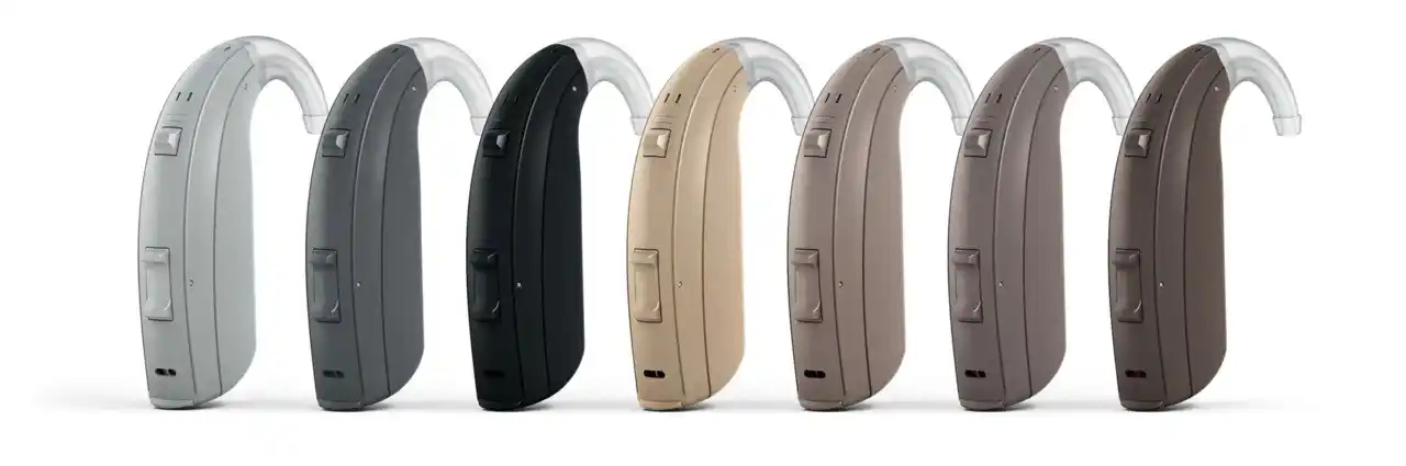 Enzo Q hearing aids.