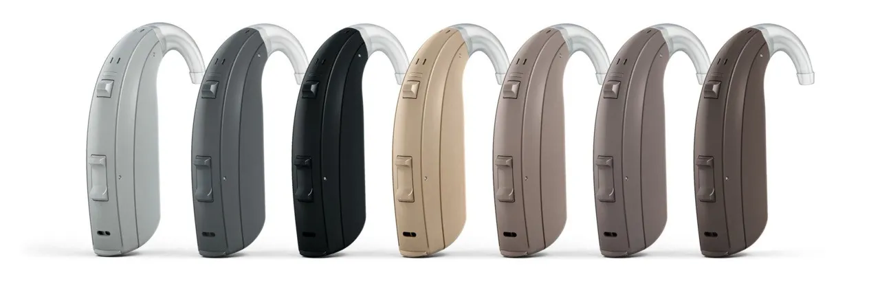 Enzo Q hearing aids.