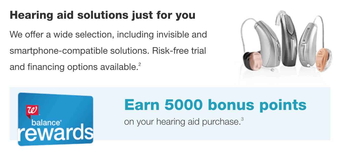 Walgreens Hearing Aid Offer