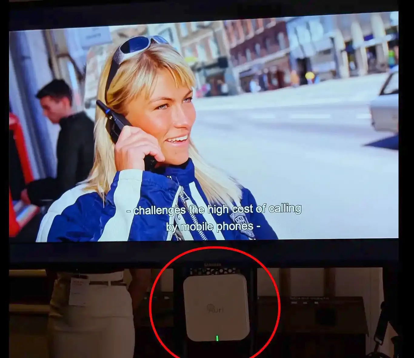 The "Auri" transmitter creates an Auracast streaming channel that anyone nearby can tune into. In my case, it created the channel called "Auri TV Stream", which I tuned into with my Aurvana earbuds.