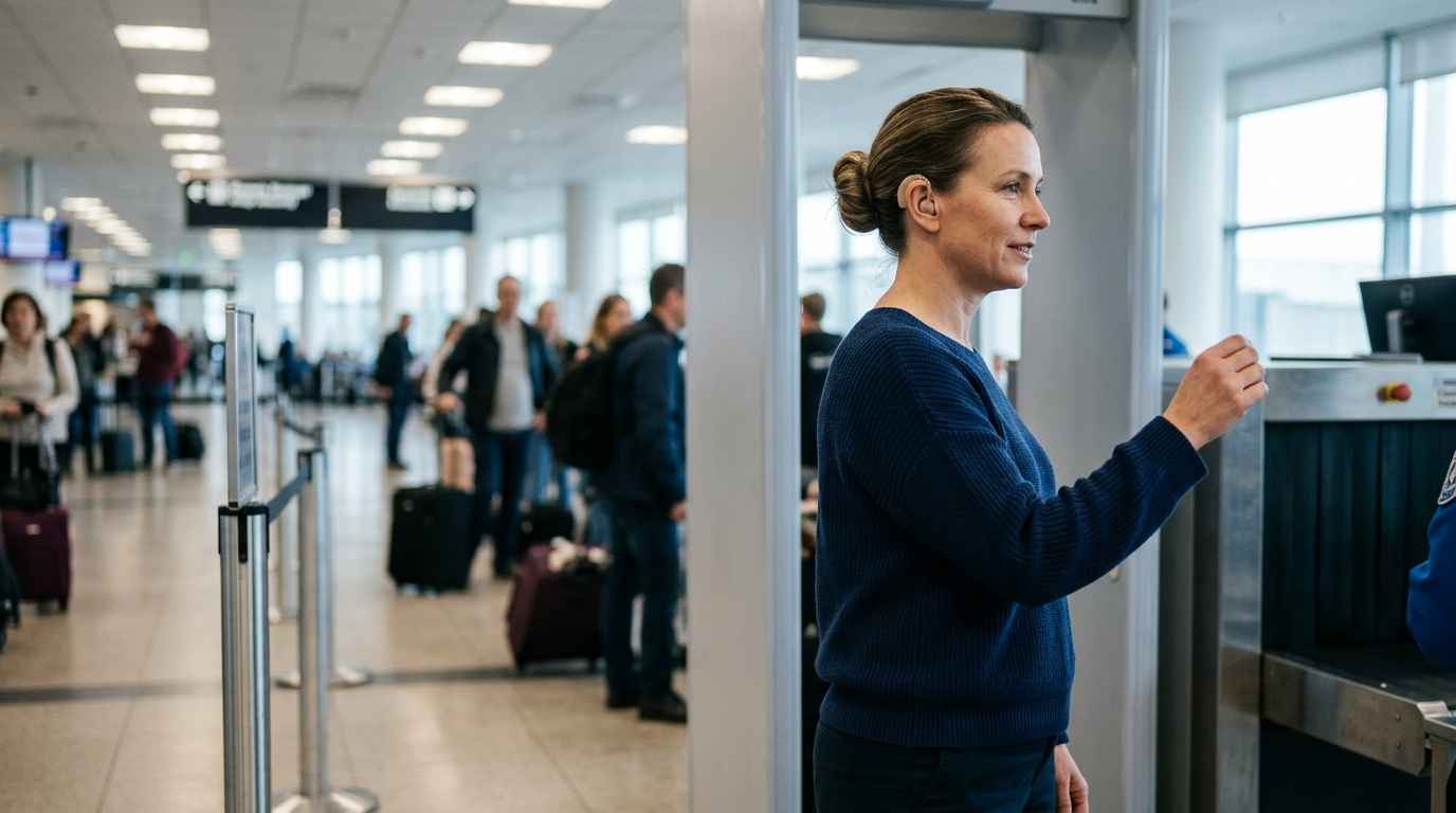 Should You Take Your Hearing Aids Out When Flying?