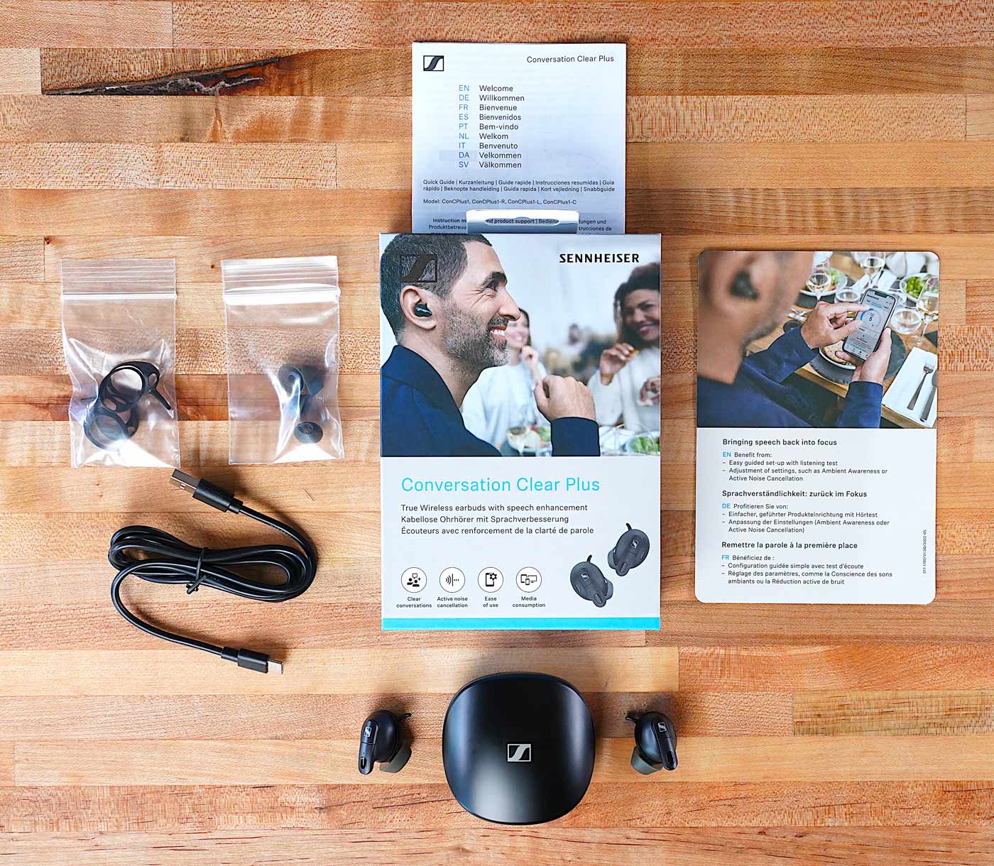 Sennheiser conversation clear plus 左耳のみ Sennheiser Conversation Clear Plus Hearables | Reviews, Prices