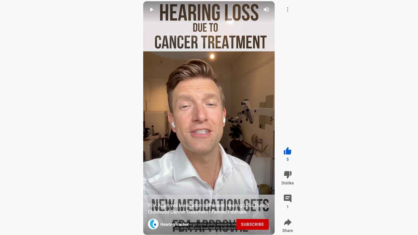 FDA Approves Medication to Prevent Hearing Loss During Childhood Cancer Treatment | Fennec Pedmark