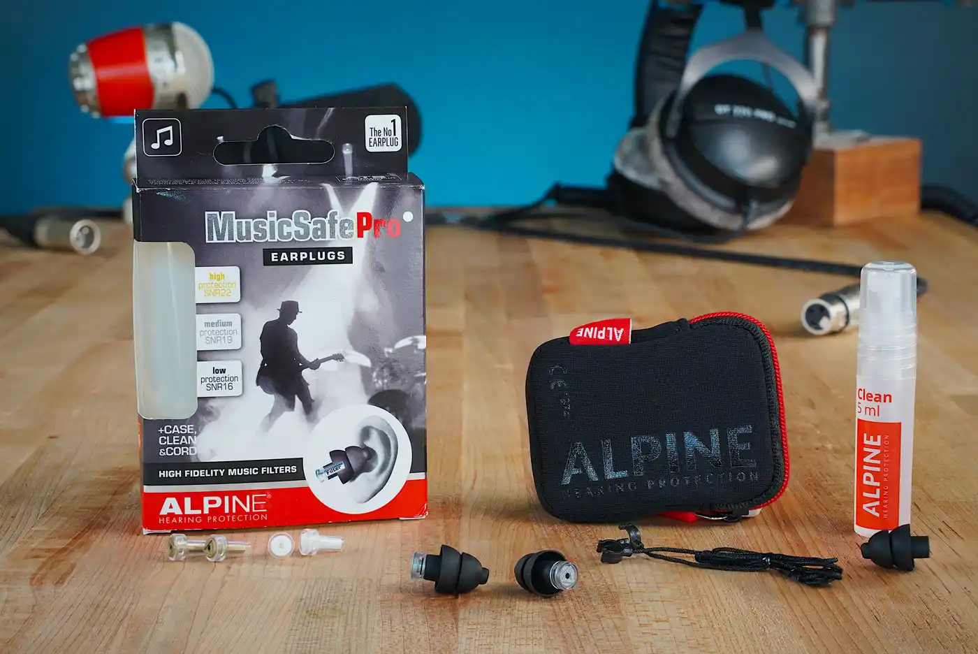 Unboxing the Alpine MusicSafePro earplugs.
