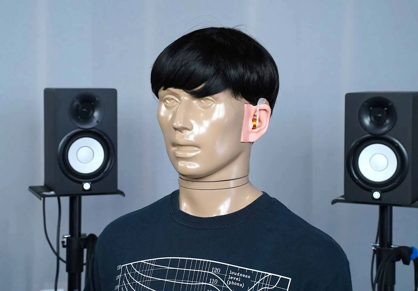 HSKLock Hearing Aids on KEMAR in the HearAdvisor™ Lab