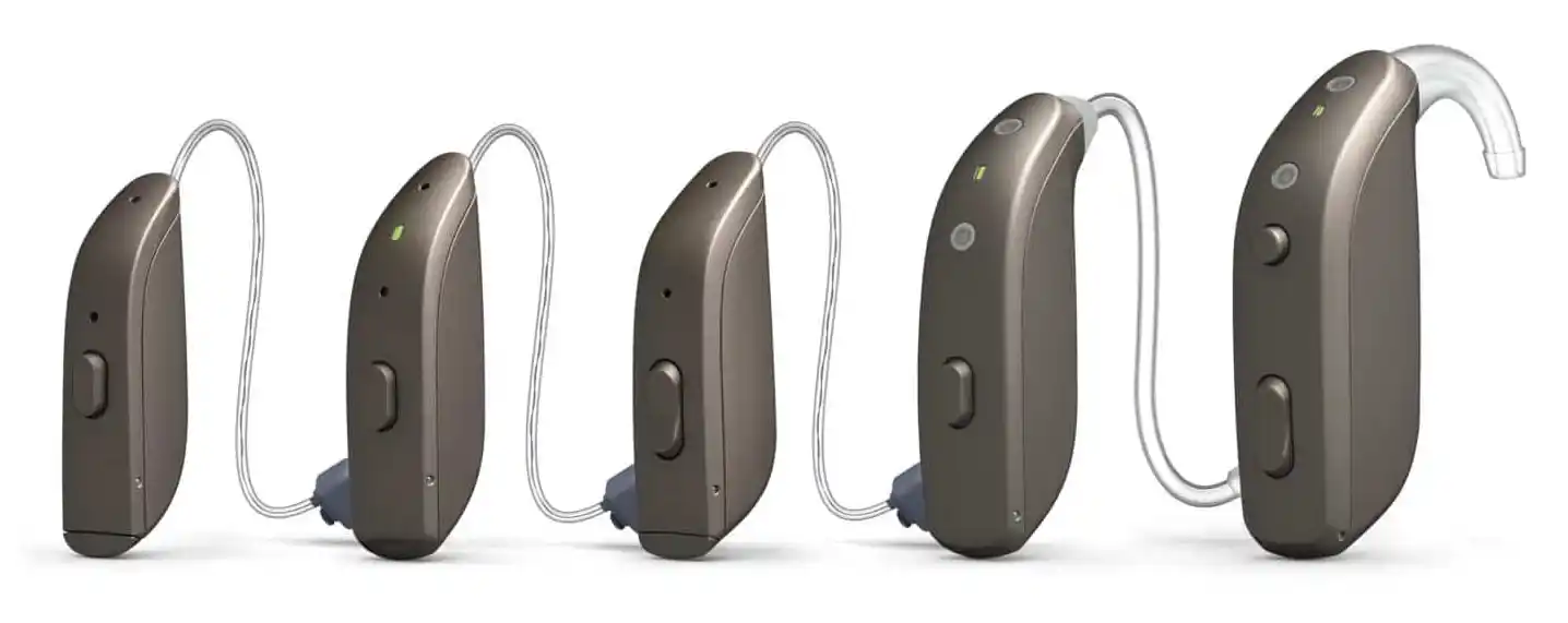 Die ReSound ONE Technologie ist jetzt in 5 einzigartigen Bauformen erhältlich.