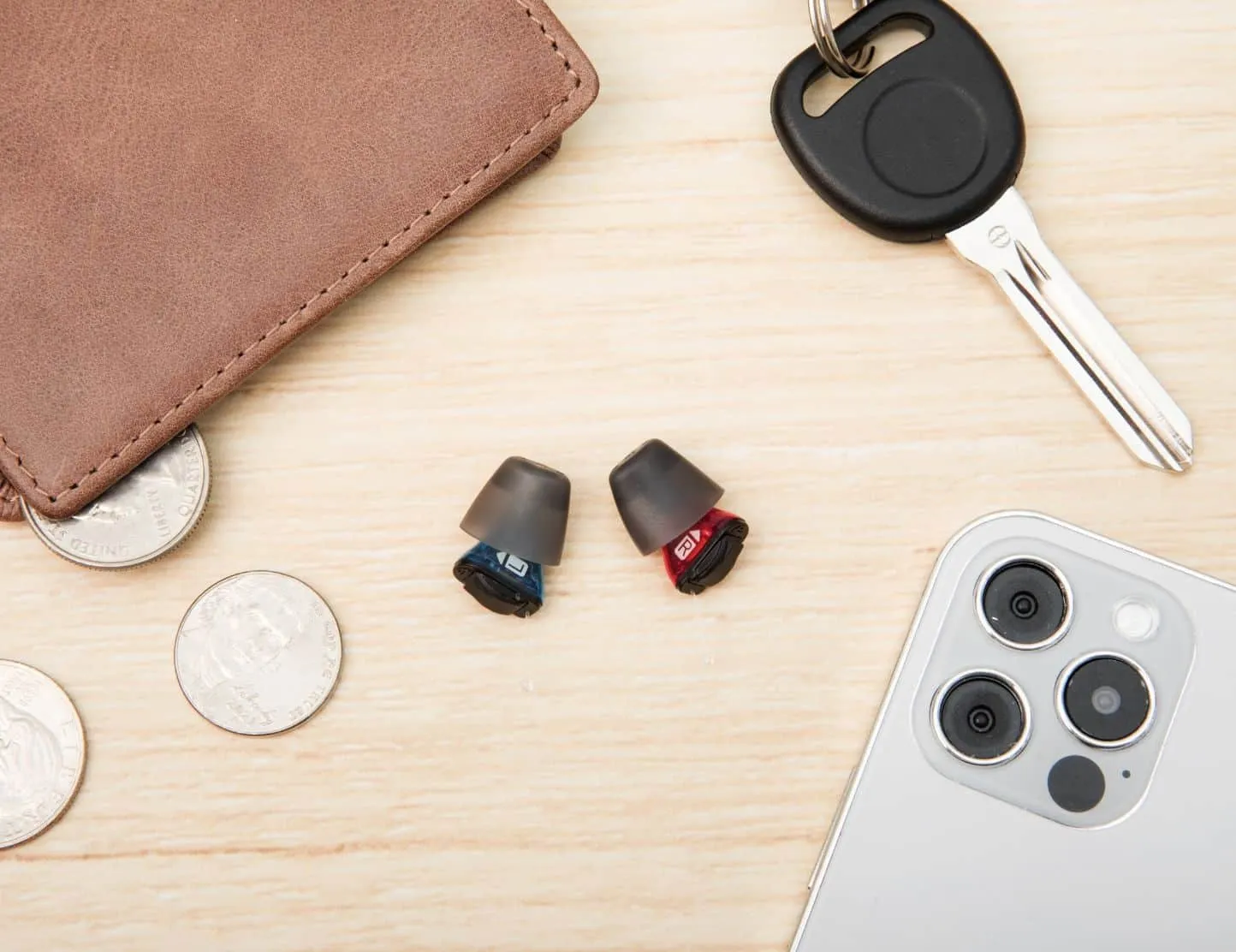Audicus Mini "invisible" hearing aids.