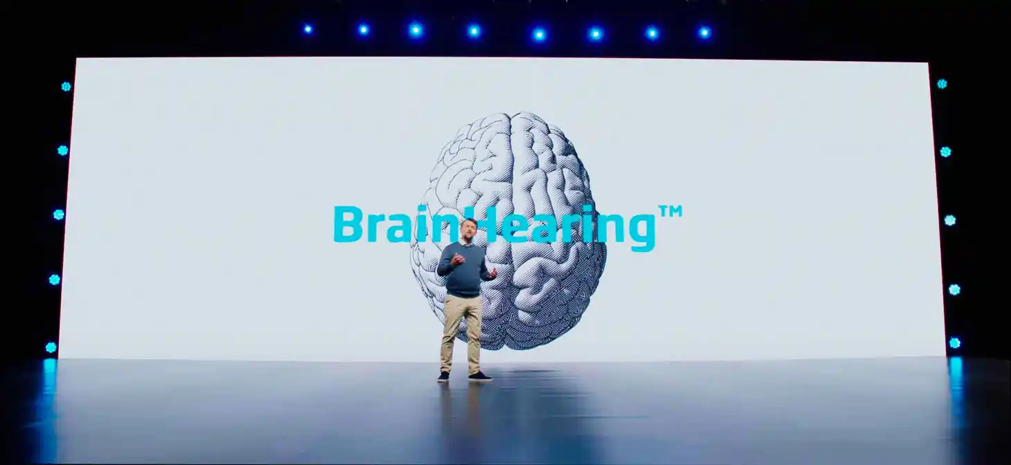 Oticon launched BrainHearing™ in 2014.