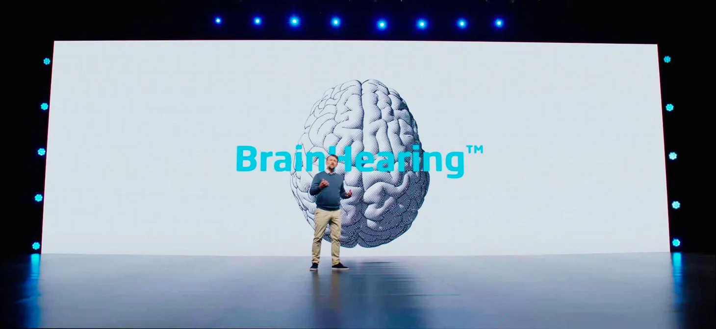 Oticon launched BrainHearing™ in 2014.