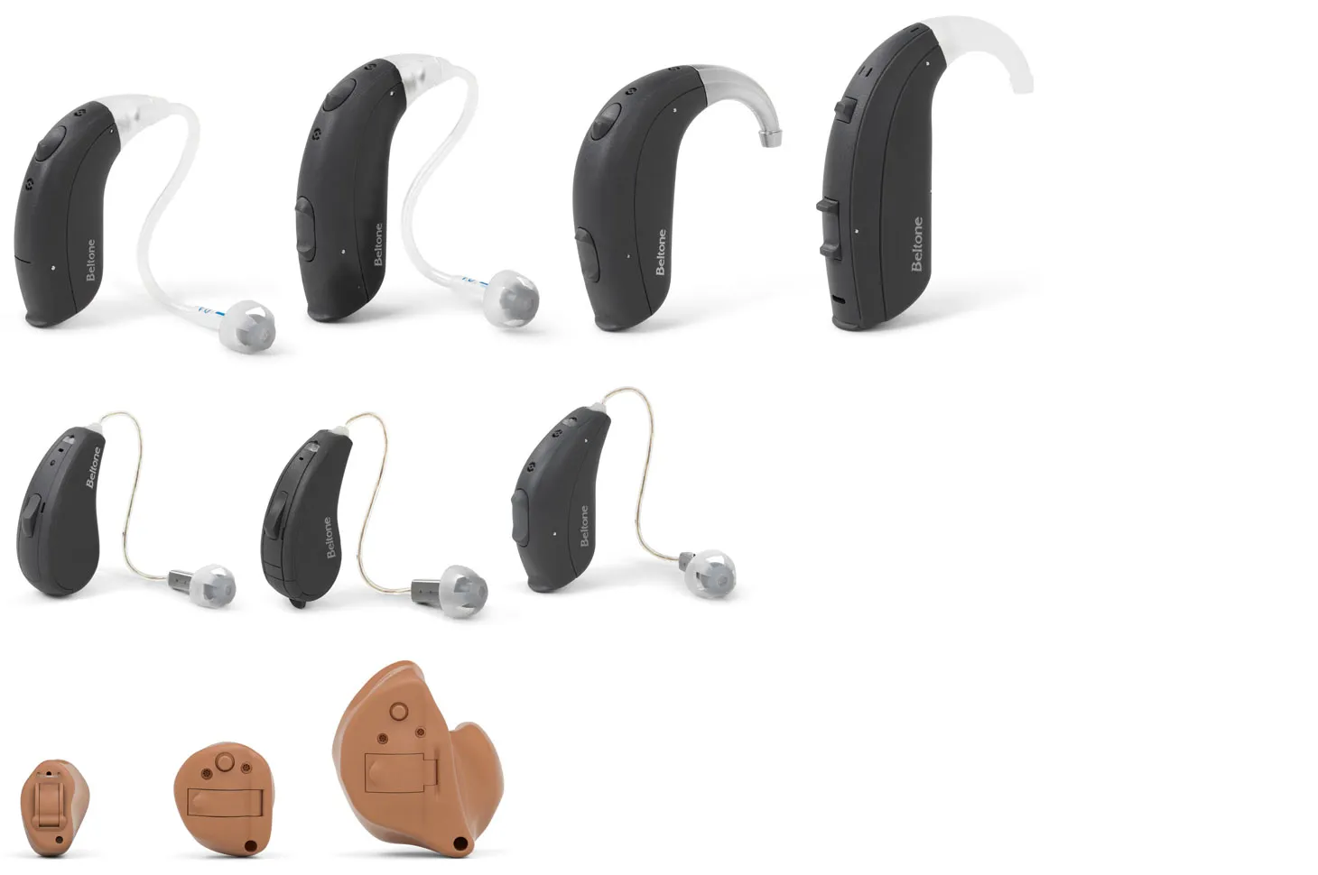 Beltone Rely product portfolio