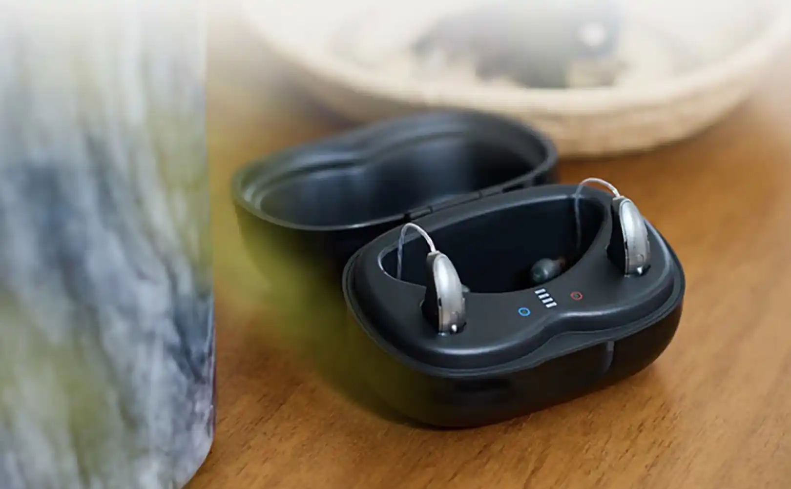 Audibel VITALITY AI with charger.