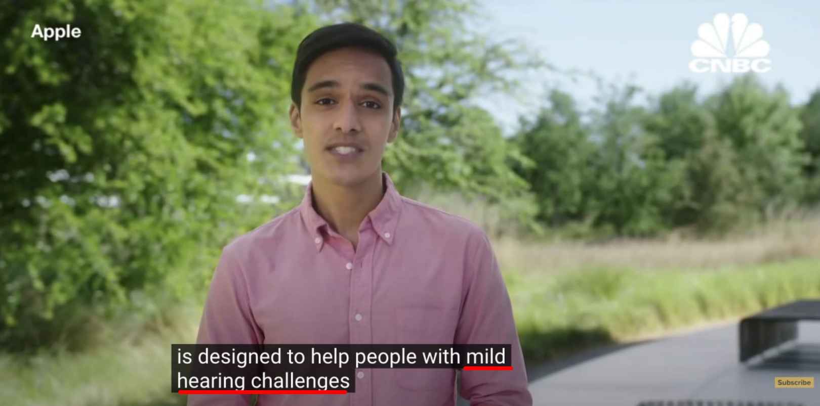 Apple announced Conversation Boost at the 2021 Worldwide Developers Conference (WWDC). Senior Engineering Program Manager (Siri), Gagan Gupta was careful to use the phrase "hearing challenges" in place of "hearing loss". Source: CNBC