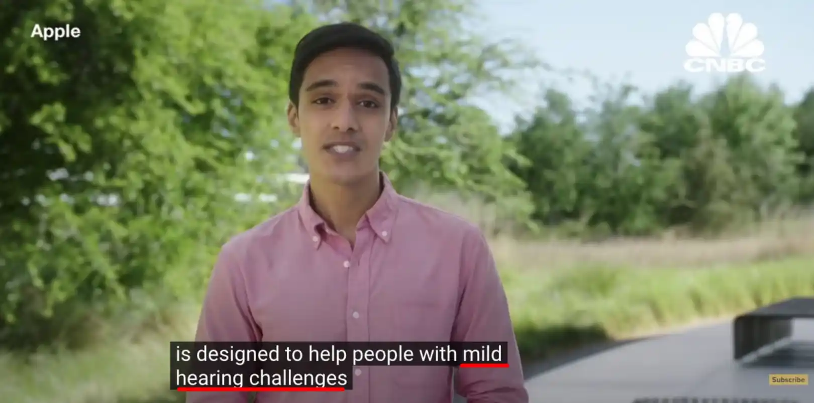 Apple announced Conversation Boost at the 2021 Worldwide Developers Conference (WWDC). Senior Engineering Program Manager (Siri), Gagan Gupta was careful to use the phrase "hearing challenges" in place of "hearing loss". Source: CNBC